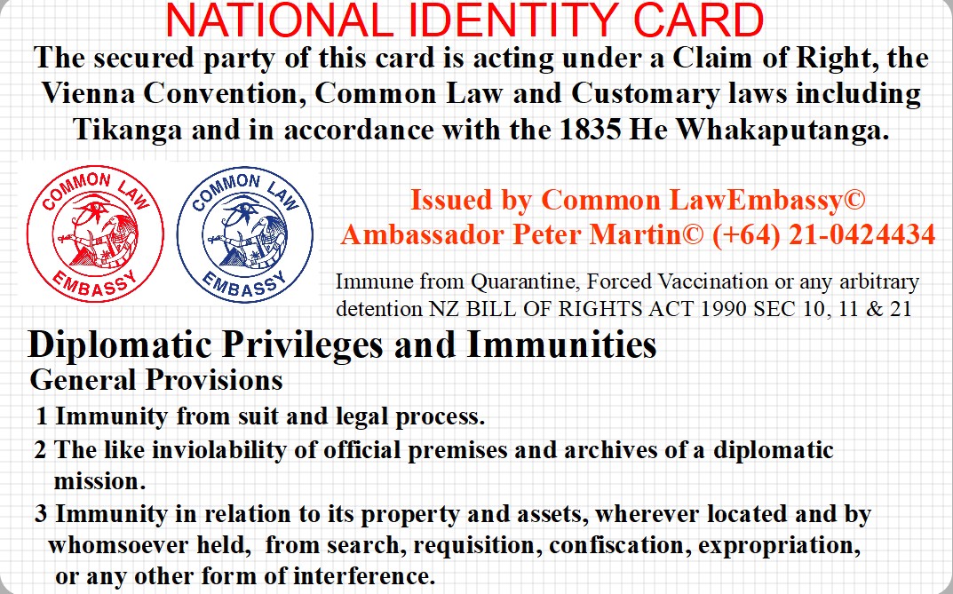 Adult ID Card Back